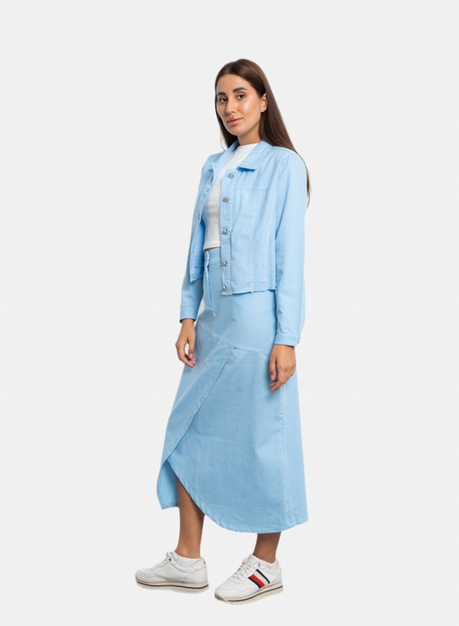 Azul Colored Jeans Gabardine Jacket - Image 2